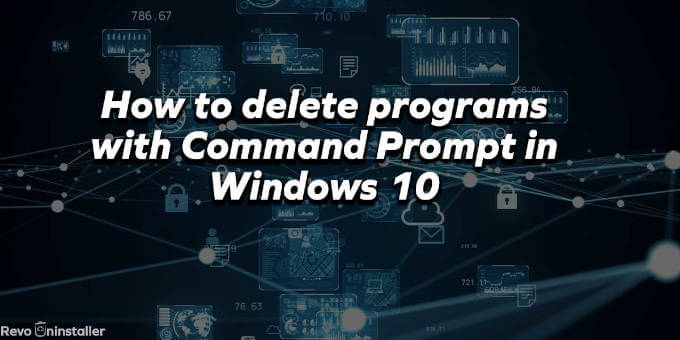delete programs with command prompt
