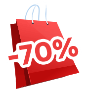 70% off
