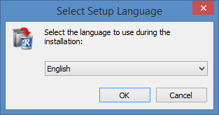select language window